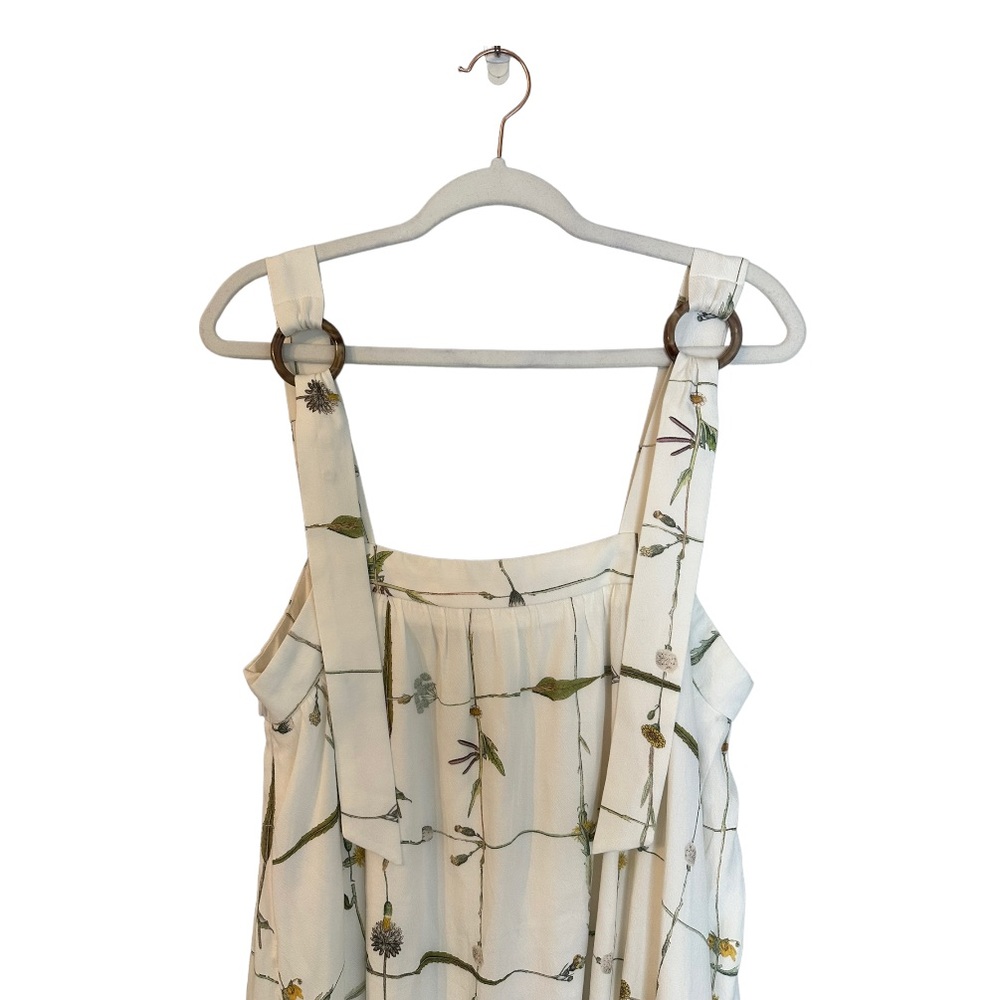 Floral Embroidered Midi Dress - Picture 9 of 12